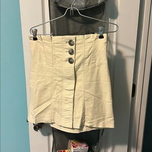 Free People Every Minute Every Hour Mini Skirt